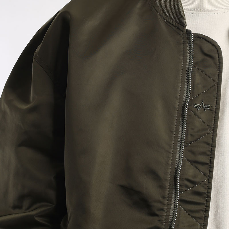 Мужская куртка Alpha Industries L-2B Mod Gen II Flight Jacket (MJL53001C1-green)  - цена, описание, фото 5